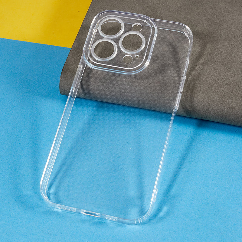 For iPhone 13 Pro 6.1 inch Precise Cutout TPU Phone Back Cover Shell Shockproof Clear Thickened Phone Case For iPhone 13 Pro 6.1 inch Precise Cutout TPU Phone Back Cover Shell Shockproof Clear Thickened Phone Case